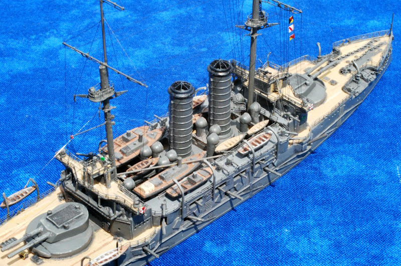 帝国海軍戦艦・三笠(1/700 シールズモデル